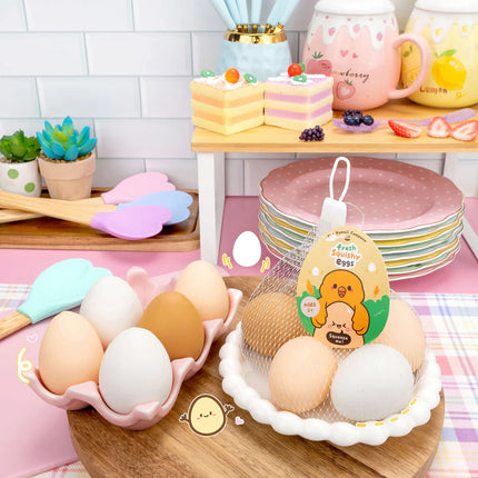 Fresh Squishy Eggs Sensory Toy