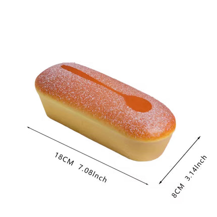 Squishy Bread Loaf 7" with Spoon Mark