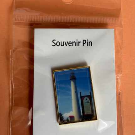 Cape May Lighthouse Pin 1.25"