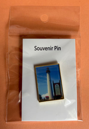 Cape May Lighthouse Pin 1.25"