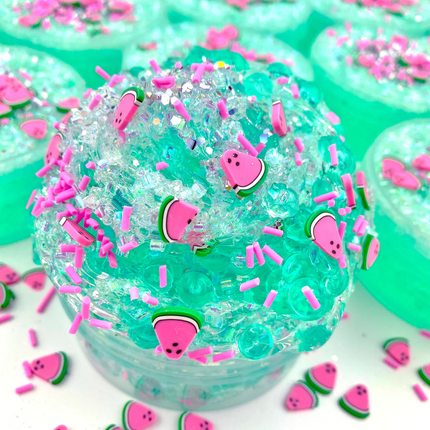 Watermelon Sugar Fishbowl Slime