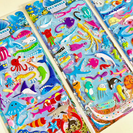 Sticker Sea World 1 Combo Puffy