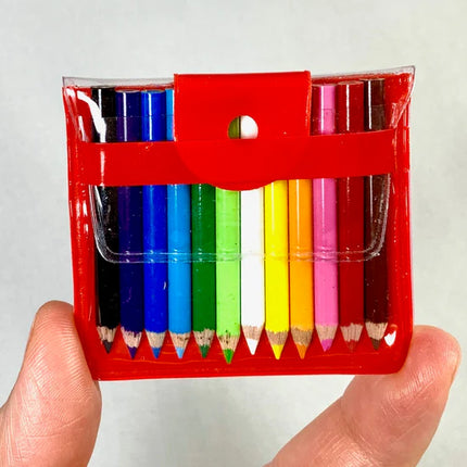 Mini Color Pencils in Pouch