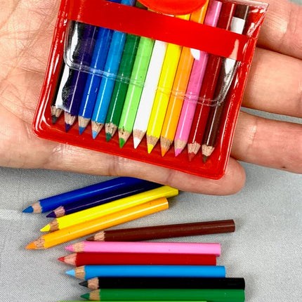 Mini Color Pencils in Pouch