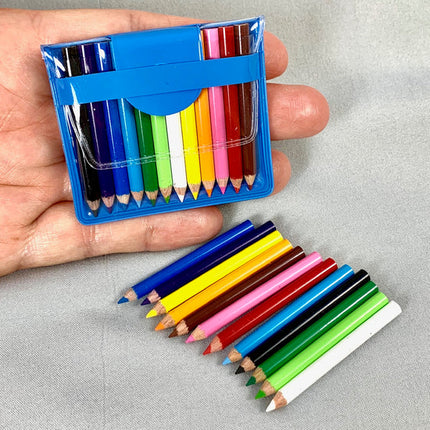 Mini Color Pencils in Pouch