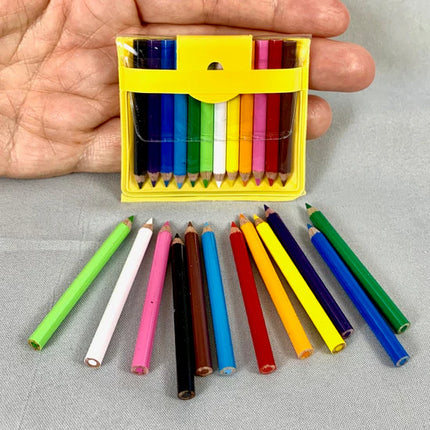 Mini Color Pencils in Pouch