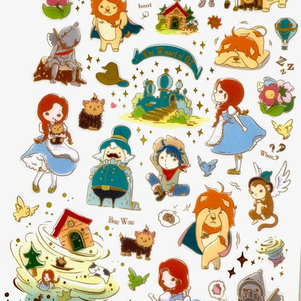 Sticker Wizard of Oz PVC
