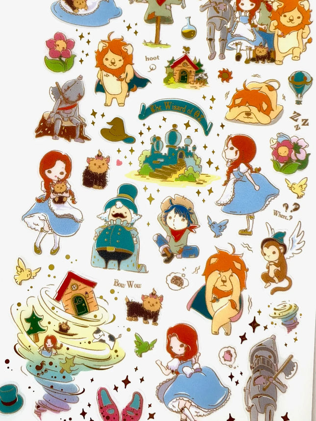 Sticker Wizard of Oz PVC