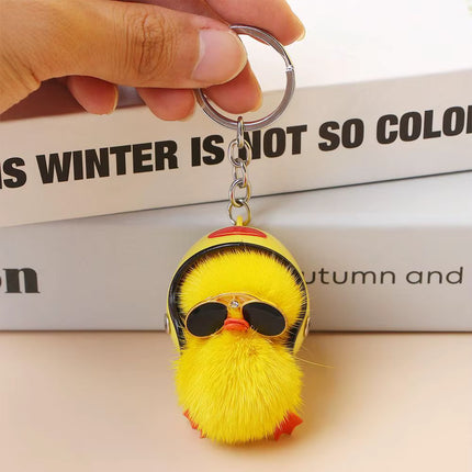 KR Fuzzy Duck w/ Helmet