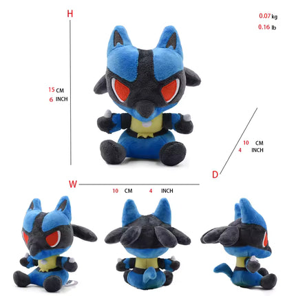 PM Plush Lucario 15cm