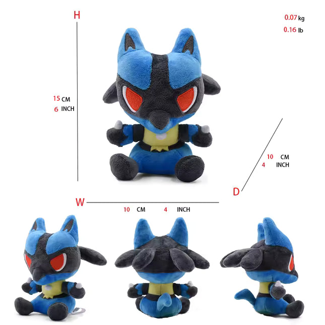 PM Plush Lucario 15cm