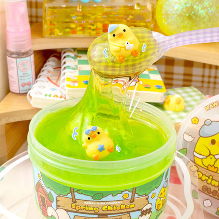 Spring Chicken Clear Slime