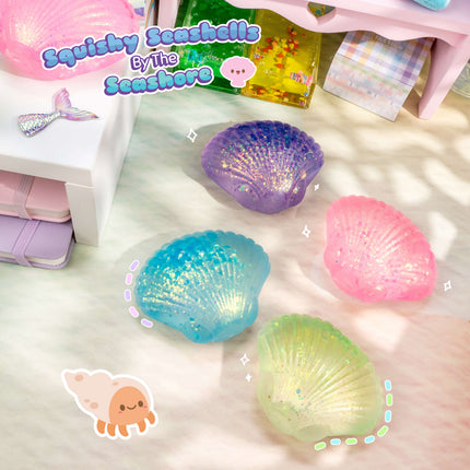 Squishy Seashells By The Seashore Sensory Toy