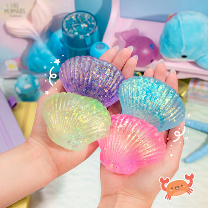 Squishy Seashells By The Seashore Sensory Toy