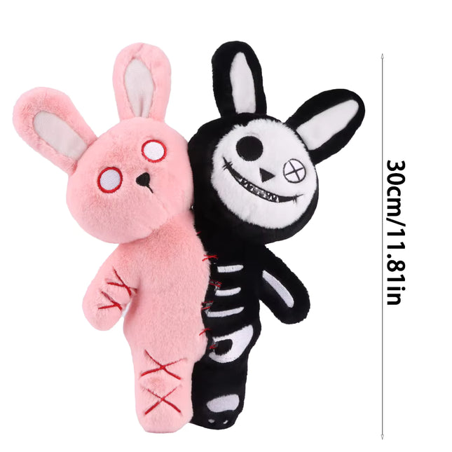 Double Head Skull Rabbit 30cm