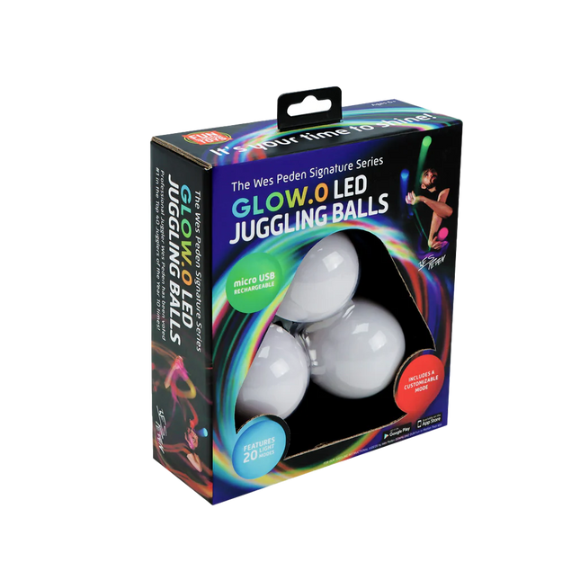 Wes Peden Glow.0 Juggling Balls