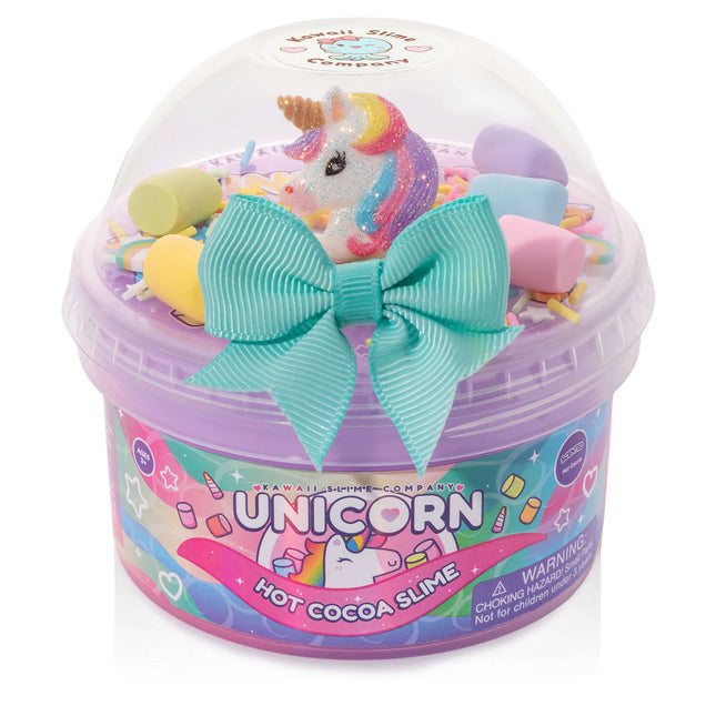 Unicorn Hot Cocoa Butter Slime