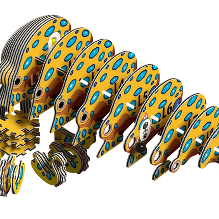 EUGY Octopus 3D Puzzle