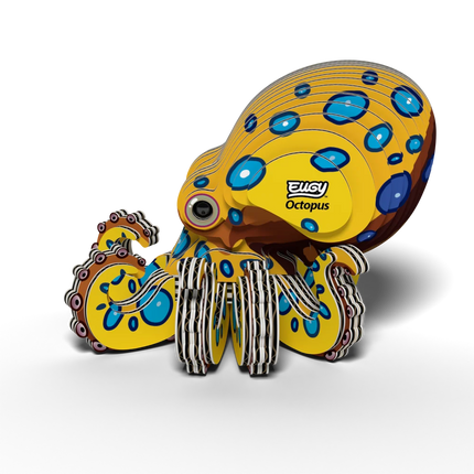 EUGY Octopus 3D Puzzle