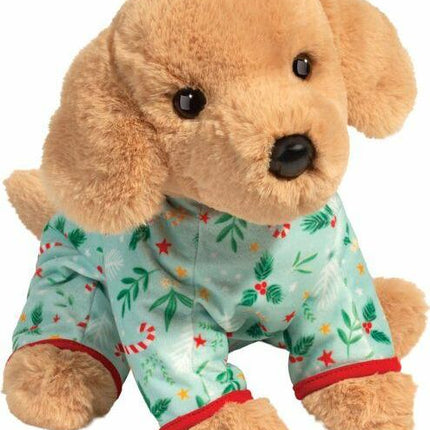 Candy Golden Retriever in PJs