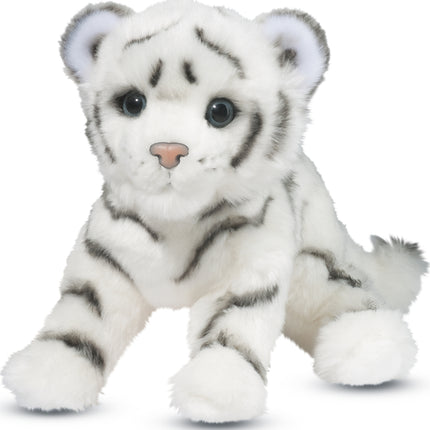 Silky White Tiger Cub 14"