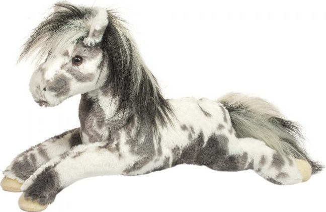 Starsky Appaloosa Grey & White Horse 17"