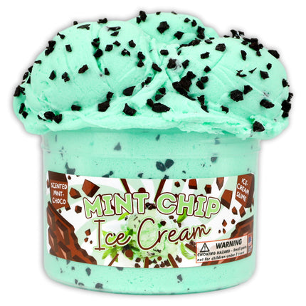 Mint Chip Ice-Cream Slime 8oz