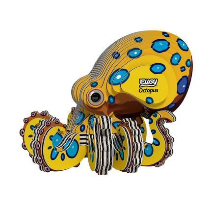 EUGY Octopus 3D Puzzle