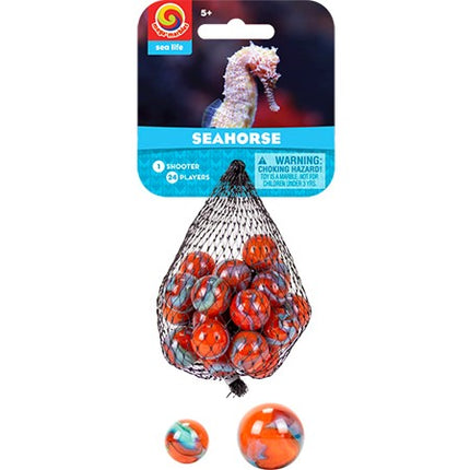 Marbles Seahorse Orange