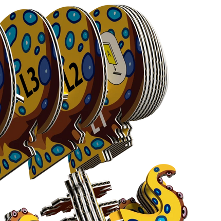 EUGY Octopus 3D Puzzle