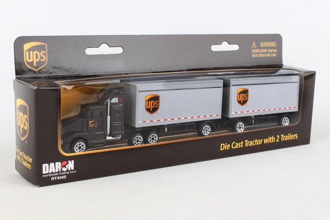 UPS Tandem Tractor Trailer