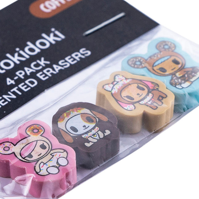 TD Eraser 4pk Donutella